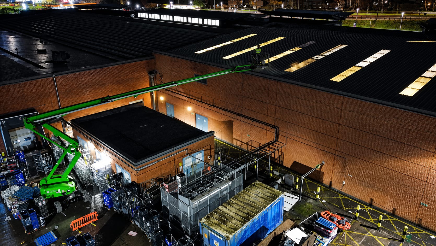 Commercial Roof Cleaning